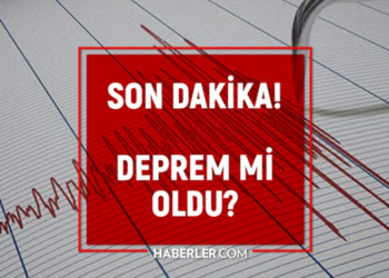 Hatay’da deprem oldu