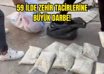 Zehir tacirlerine büyük darbe: 520 kişi yakalandı