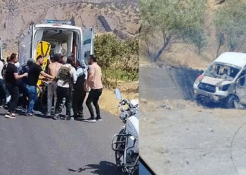 Kömür madeninin servis aracına hain saldırı!