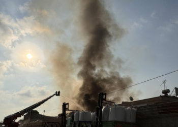 Adana’da fabrika yangını!