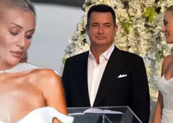 Yılın düğünü gerçekleşti