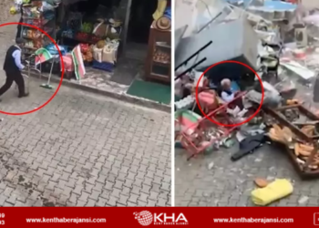 Artvin’de market binası çöktü: 1 yaralı