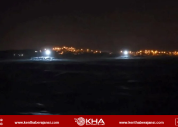 Makine arızası yapan feribotta panik anları