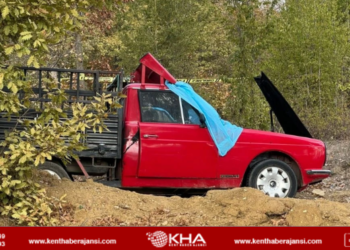 Aracın içinde yanmış ceset bulundu