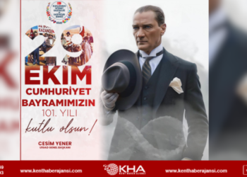 Başkan Yener’den 29 Ekim Cumhuriyet Bayramı Mesajı