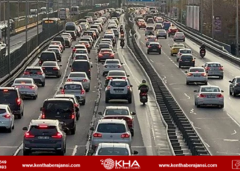 Haftanın ilk iş gününde trafik yoğunluğu