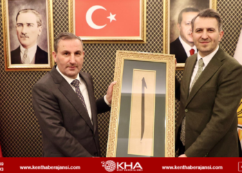 Başkan Ali Tombaş’tan, Başkan Ayhan Üşdi’ye Tebrik Ziyareti