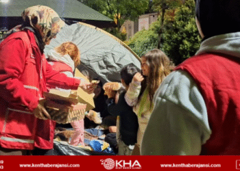 Kızılay’ın Mobil Aşevi desteği gece boyu sürdü!