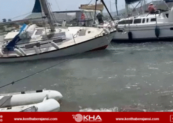 Bodrum’da fırtına hayatı olumsuz etkiledi!