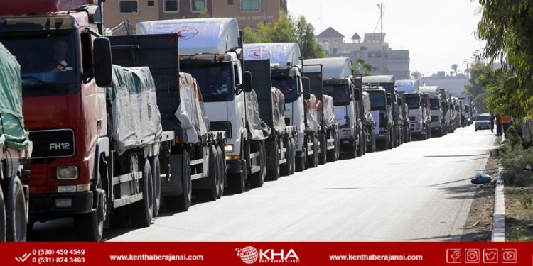 Gazze’ye  81 gün sonra ilk yardım!