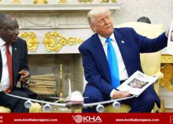 Trump, Güney Afrika lideri canlı yayında tartıştı!