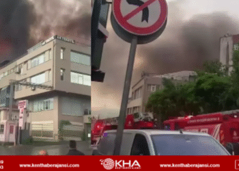 İstanbul’da tekstil firmasında yangın!