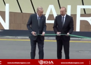 Laçın Havalimanı hizmete açıldı