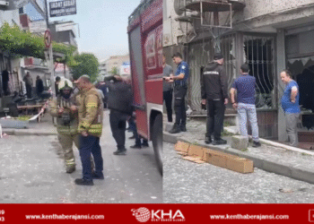 Güngören’de korkutan patlama!