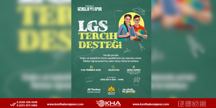 Sultanbeyli Belediyesi’nden LGS Tercih Desteği