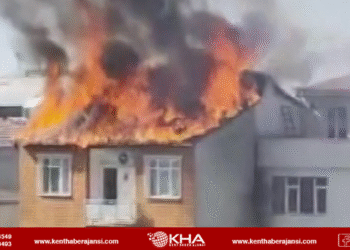 Sultanbeyli’de Çatı Katında Korkutan Yangın