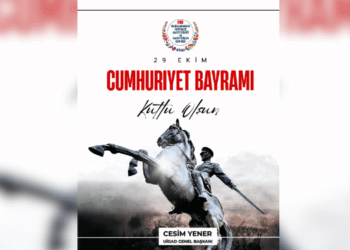 Başkan Yener’den 29 Ekim Cumhuriyet Bayramı Mesajı