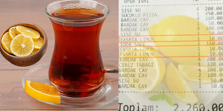 1 dilim limon fiyatına bakanlıktan ceza