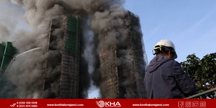 Hong Kong’da Site Yangını: 13 Kişi Hayatını Kaybetti