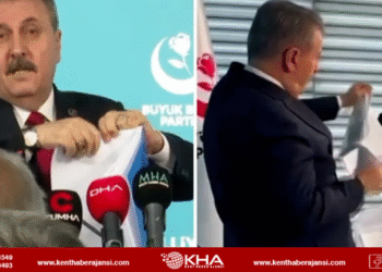 Destici’den DEM Parti’ye Sert Tepki: Raporu Kameralar Önünde Yırttı