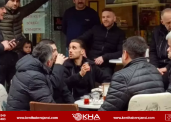 Galatasaray’ın yıldızı Yunus Akgün çocukluk mahallesine döndü