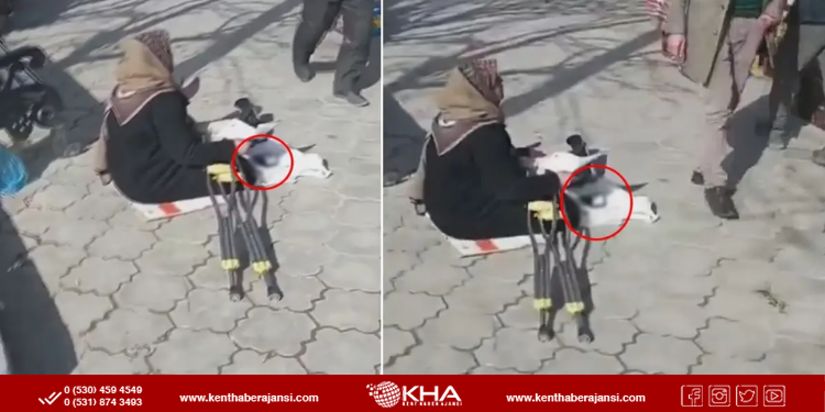 Şanlıurfa’da Dilencinin Önünde POS Cihazı Görüntüsü Şaşırttı