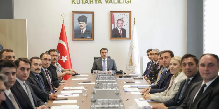 Kütahya İl Güvenlik ve Asayiş Toplantısı gerçekleştirildi