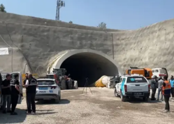 Gaziantep’te tünel inşaatında iş kazası