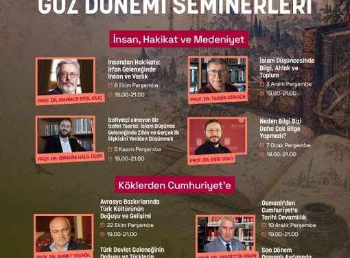 Sultanbeyli’de Kültür Sanat Sezonu Başlıyor: İnsan ve Şehir Akademisi’nden 2026-2027 Güz Dönemi Seminerleri!